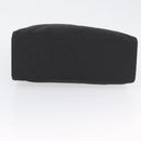 GUCCI GG Canvas Bamboo Hand Bag Nylon Black Silver 002 1010 Auth BSZ259-5
