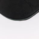 GUCCI GG Canvas Schultertasche mit Plastikkette Schwarz Gold 001 4168 Auth BSZ262-13