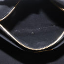 PRADA Canapa GM Handtas Denim 2way Zwart Goud Auth BSZ264-11