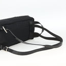 FENDI Zucca Canvas Backpack Black Silver Auth BSZ267V-10