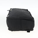 FENDI Zucca Canvas Backpack Black Silver Auth BSZ267V-12