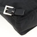 FENDI Zucca Canvas Backpack Black Silver Auth BSZ267V-16