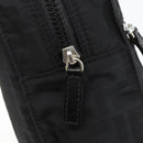 FENDI Zucca Canvas Backpack Black Silver Auth BSZ267V-18