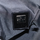 FENDI Zucca Canvas Backpack Black Silver Auth BSZ267V-19