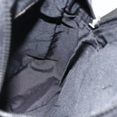 FENDI Zucca Canvas Backpack Black Silver Auth BSZ267V-21