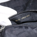FENDI Zucca Canvas Backpack Black Silver Auth BSZ267V-24