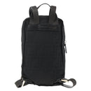 FENDI Zucca Canvas Backpack Black Silver Auth BSZ267V-3