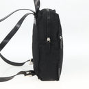 FENDI Zucca Canvas Backpack Black Silver Auth BSZ267V-4
