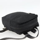 FENDI Zucca Canvas Backpack Black Silver Auth BSZ267V-6