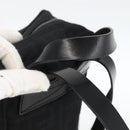 FENDI Zucca Canvas Backpack Black Silver Auth BSZ267V-7