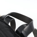 FENDI Zucca Canvas Backpack Black Silver Auth BSZ267V-9