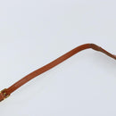 MCM Logogram Vicetos Hand Bag PVC Leather 2way Brown Gold Auth BSZ275-15