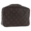 LOUIS VUITTON Monogram Trousse Toilette 23 Clutch Bag M47524 LV Auth BSZ279-1