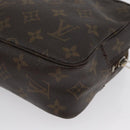 LOUIS VUITTON Monogram Trousse Toilette 23 Clutch Bag M47524 LV Auth BSZ279-14