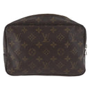 LOUIS VUITTON Monogram Trousse Toilette 23 Clutch Bag M47524 LV Auth BSZ279-2