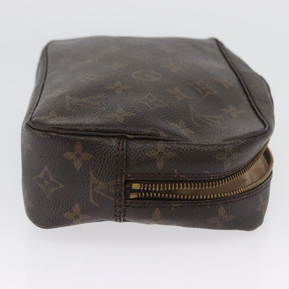 LOUIS VUITTON Monogram Trousse Toilette 23 Clutch Bag M47524 LV Auth BSZ279