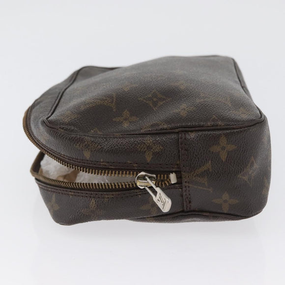 LOUIS VUITTON Monogram Trousse Toilette 23 Clutch Bag M47524 LV Auth BSZ279