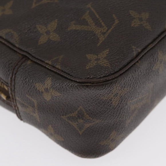 LOUIS VUITTON Monogram Trousse Toilette 23 Clutch Bag M47524 LV Auth BSZ279