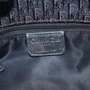 Christian Dior Trotter Canvas Shoulder Bag Black Silver Auth BSZ280SAV-14