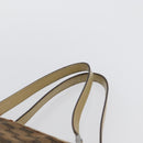 GUCCI GG Canvas Sherry Line Tote Bag Brown Silver 31244 Auth BSZ281-9
