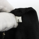 PRADA Hand Bag Nylon Black Silver Auth BSZ285-12