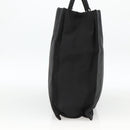 PRADA Hand Bag Nylon Black Silver Auth BSZ285-4
