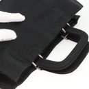 PRADA Hand Bag Nylon Black Silver Auth BSZ285-6