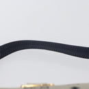 MCM Vicetos Logogram Shoulder Bag Canvas Blue Gold Auth BSZ289-8