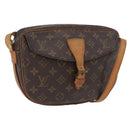 LOUIS VUITTON Monogram Jeune Fille MM Shoulder Bag M51226 LV Auth BSZ295-1