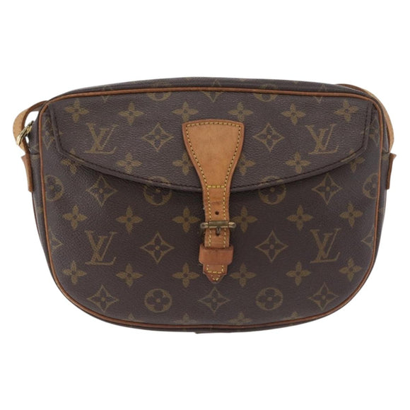 LOUIS VUITTON Monogram Jeune Fille MM Shoulder Bag M51226 LV Auth BSZ295