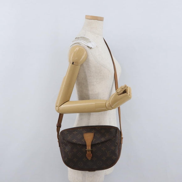 LOUIS VUITTON Monogram Jeune Fille MM Shoulder Bag M51226 LV Auth BSZ295