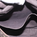 LOUIS VUITTON Monogram Mini Lin SaumurPM Shoulder Bag Brown M95227 Auth BSZ306-28