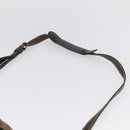 LOUIS VUITTON Monogram Mini Lin SaumurPM Shoulder Bag Brown M95227 Auth BSZ306-8