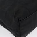 PRADA Tote Bag Nylon Black Silver Auth BSZ307-9