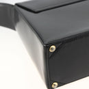 GIVENCHY Shoulder Bag Patent leather Black Gold Auth BSZ308-13