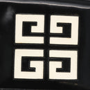 GIVENCHY Shoulder Bag Patent leather Black Gold Auth BSZ308-15