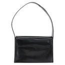 GIVENCHY Shoulder Bag Patent leather Black Gold Auth BSZ308-3