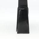 GIVENCHY Shoulder Bag Patent leather Black Gold Auth BSZ308-4