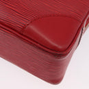 LOUIS VUITTON Epi Porte Documents Voyage Business Bag Red M54477 LV Auth BSZ314-15