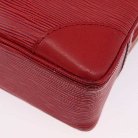 LOUIS VUITTON Epi Porte Documents Voyage Business Bag Red M54477 LV Auth BSZ314