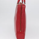 LOUIS VUITTON Epi Porte Documents Voyage Business Bag Red M54477 LV Auth BSZ314-4