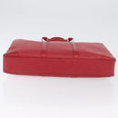 LOUIS VUITTON Epi Porte Documents Voyage Business Bag Red M54477 LV Auth BSZ314-5