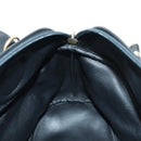 Christian Dior Hand Bag Leather Black Gold Auth BSZ319A-19