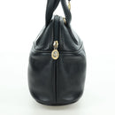 Christian Dior Hand Bag Leather Black Gold Auth BSZ319A-4