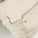 Chloe Paddington Hand Bag Leather White Silver Auth BSZ323-8