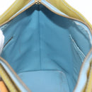 LOUIS VUITTON Monogram Vernis Houston Hand Bag Baby Blue M91005 LV Auth BSZ324-20