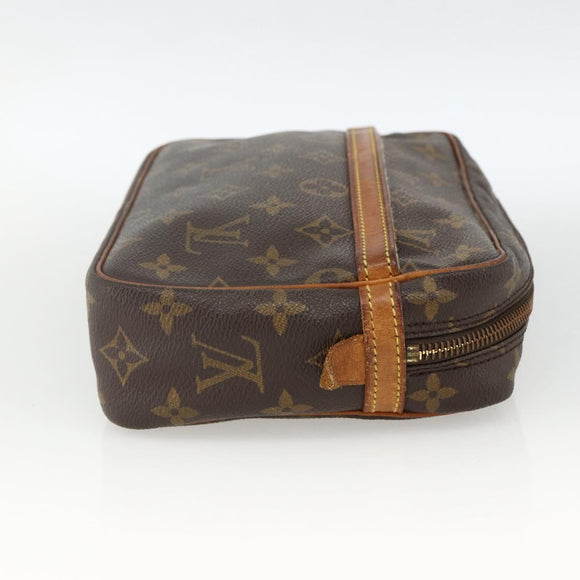 LOUIS VUITTON Monogram Compiegne 23 Clutch Bag M51847 LV Auth BSZ326