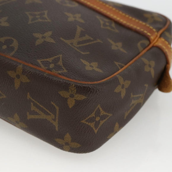 LOUIS VUITTON Monogram Compiegne 23 Clutch Bag M51847 LV Auth BSZ326