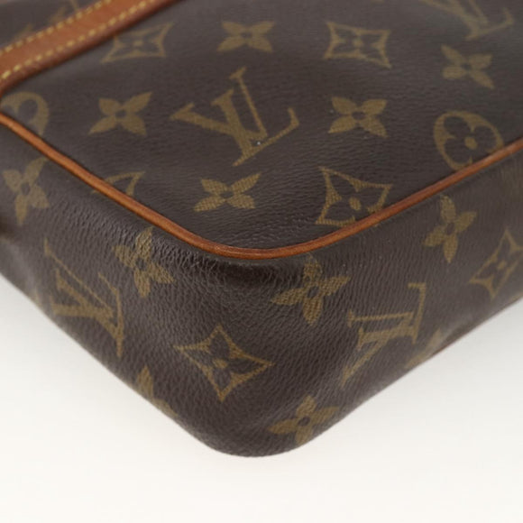 LOUIS VUITTON Monogram Compiegne 23 Clutch Bag M51847 LV Auth BSZ326