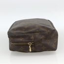 LOUIS VUITTON Monogram Trousse Toilette 28 Clutch Bag M47522 LV Auth BSZ328-3